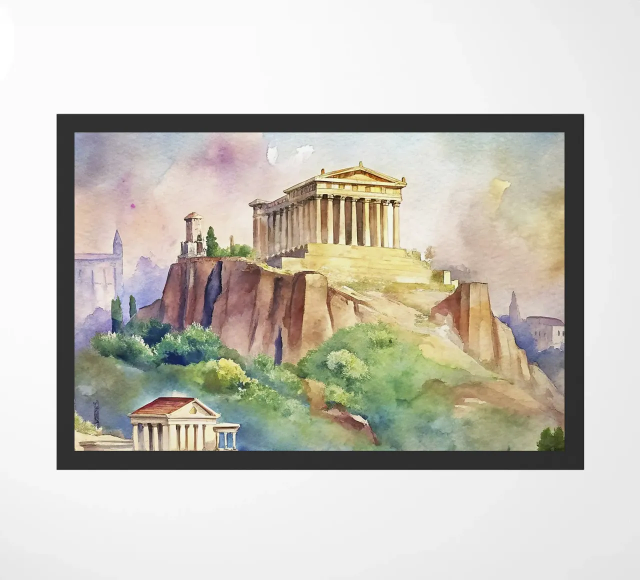Il Partenone Grecia zerbino da ARTVI-SHOP