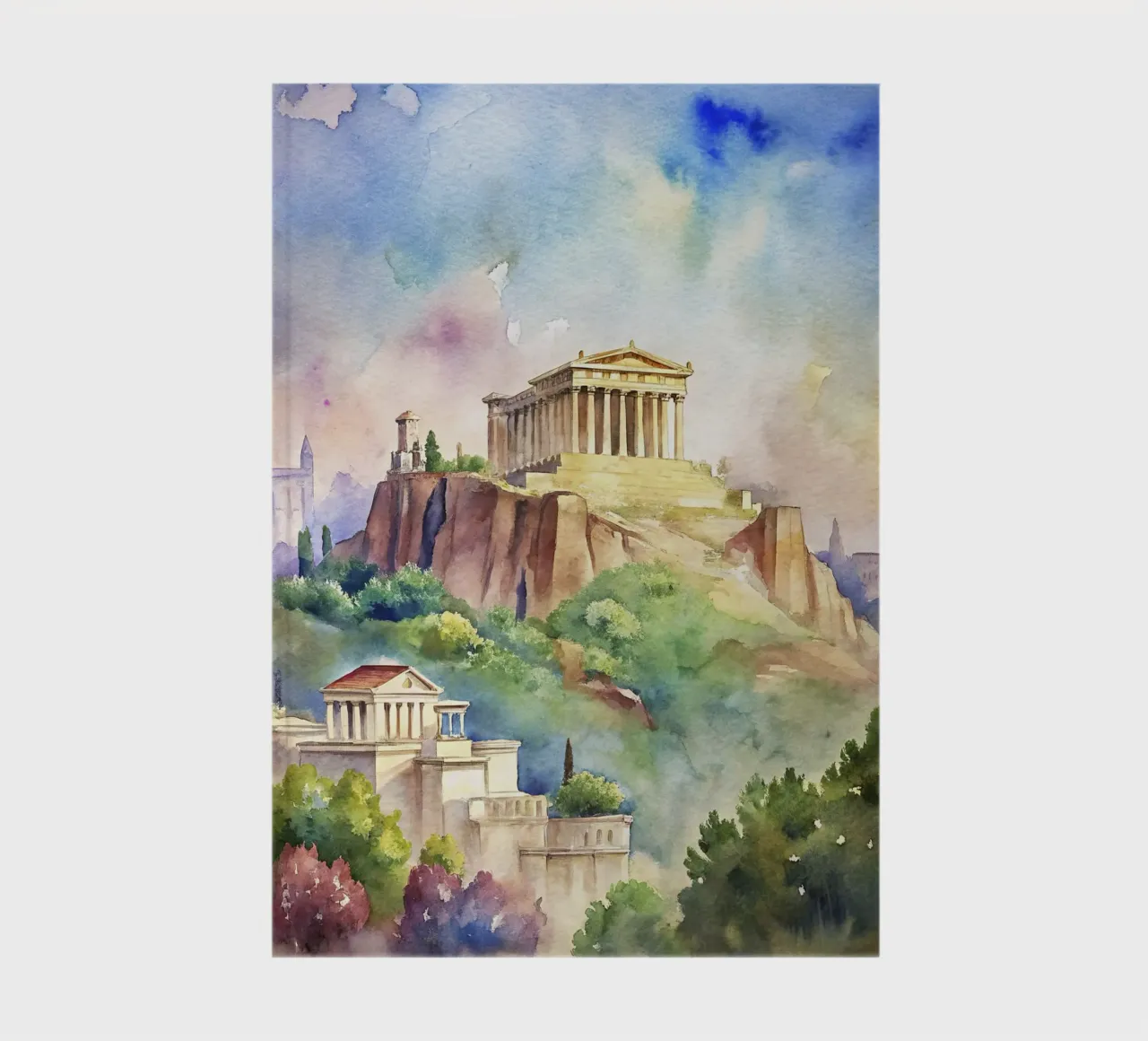 The Parthenon Greece notebook by 🎁 ARTVI-SHOP