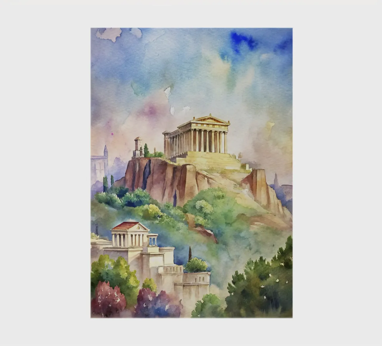 The Parthenon Greece notebook by 🎁 ARTVI-SHOP