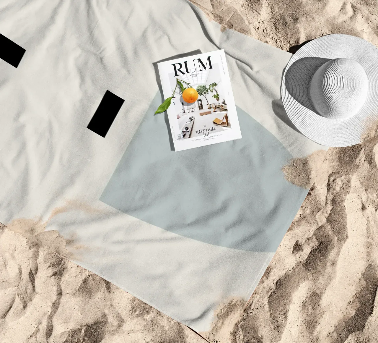 Comunicare II telo mare da Rose Beck Art