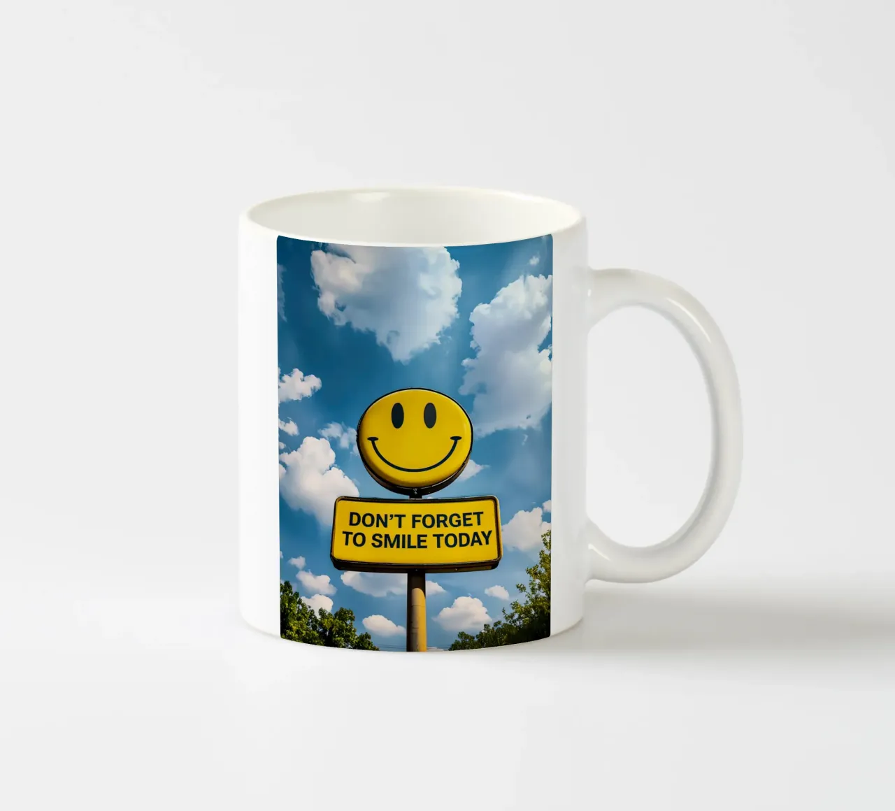 Non dimenticate di sorridere oggi tazza in ceramica da 🥝 KIWI STORE