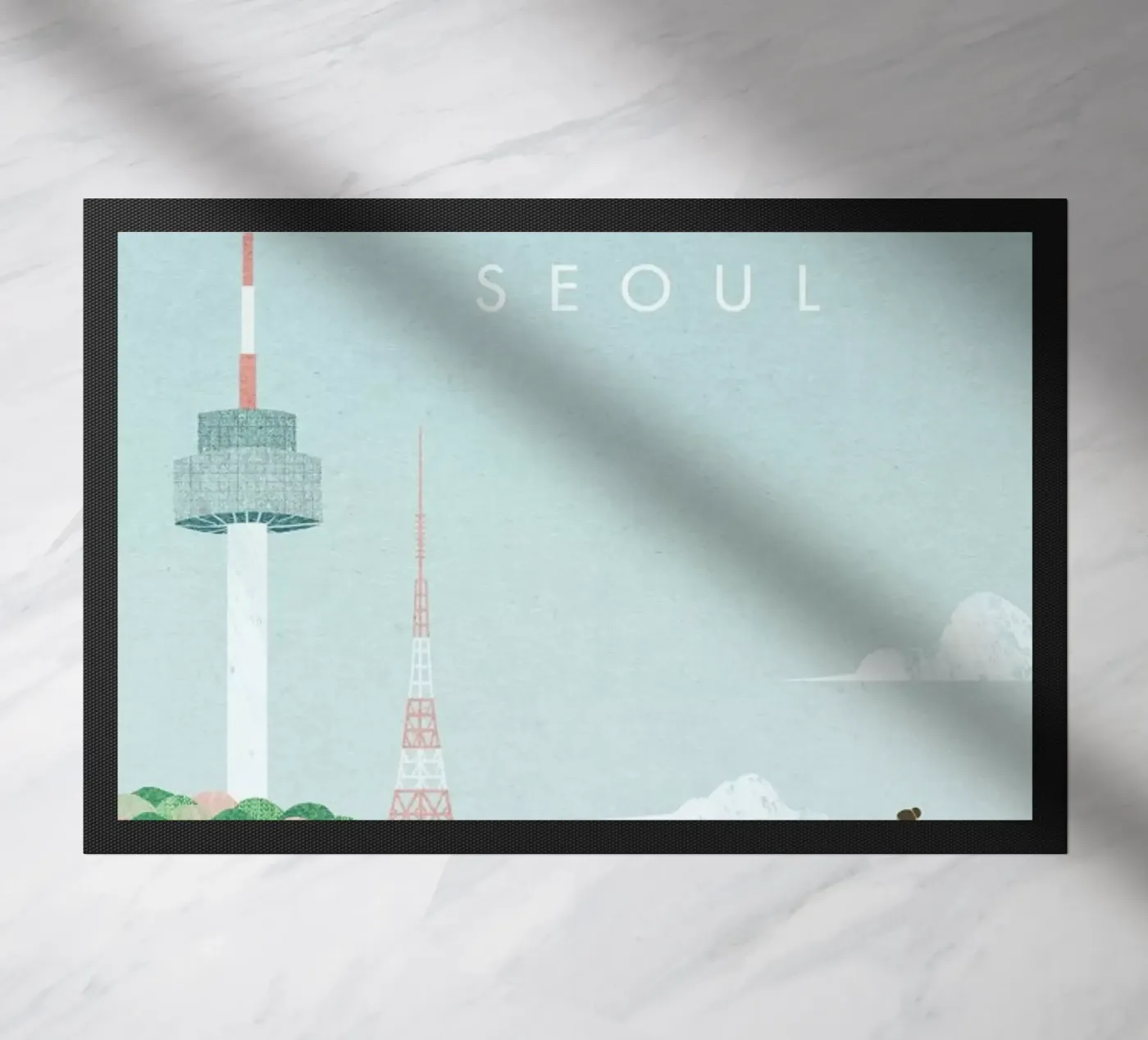 Seoul deurmat van Henry Rivers