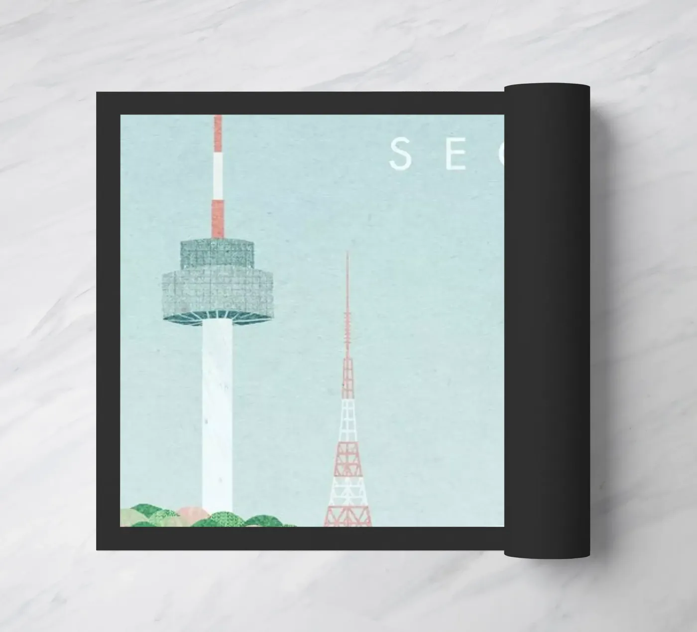 Seoul deurmat van Henry Rivers