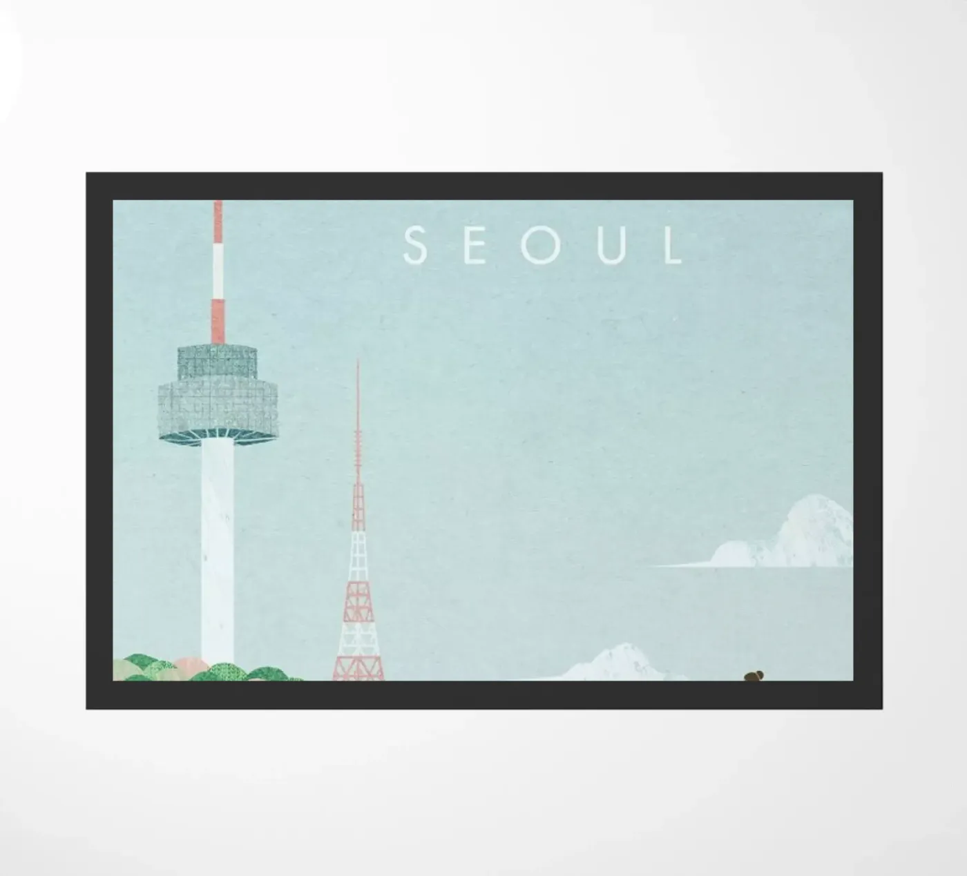 Seoul deurmat van Henry Rivers