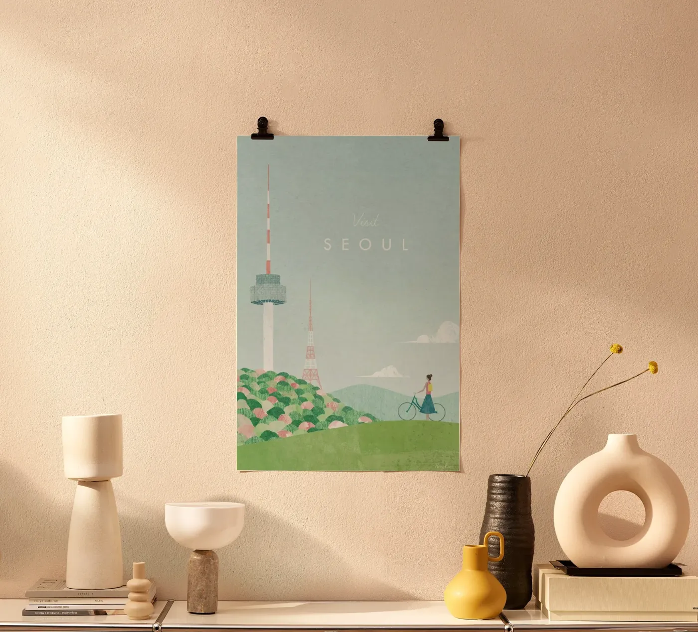 Seoul poster by Henry Rivers