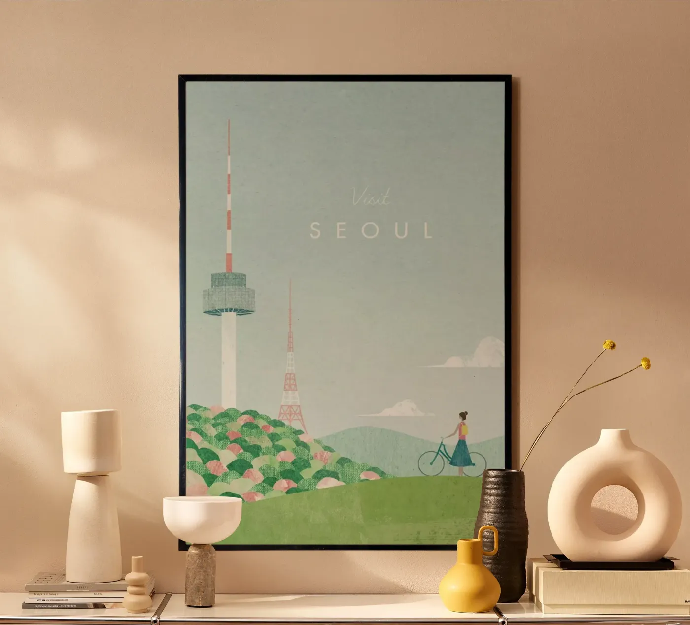Seoul poster by Henry Rivers