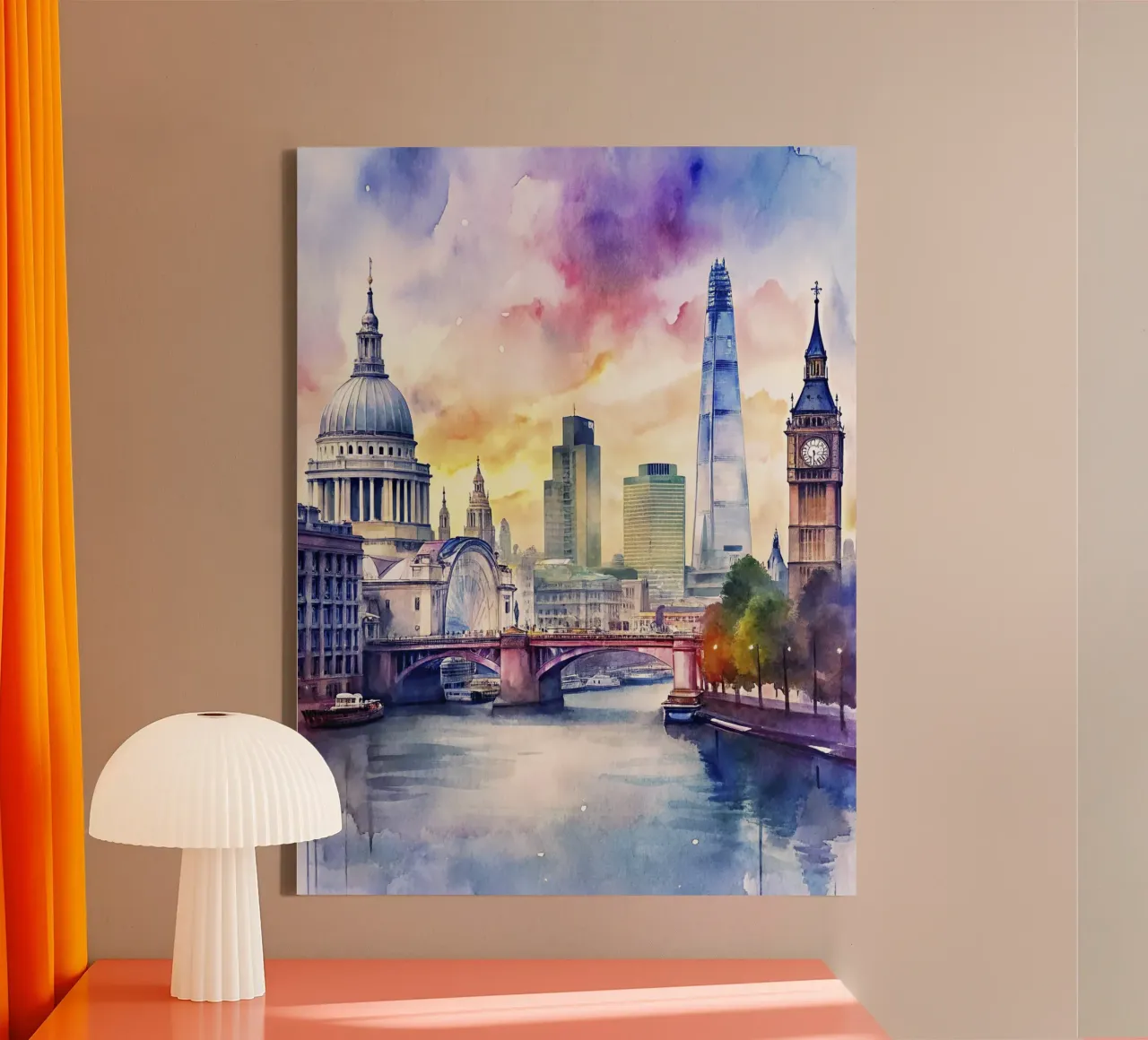 London skyline canvas by 🎁 ARTVI-SHOP