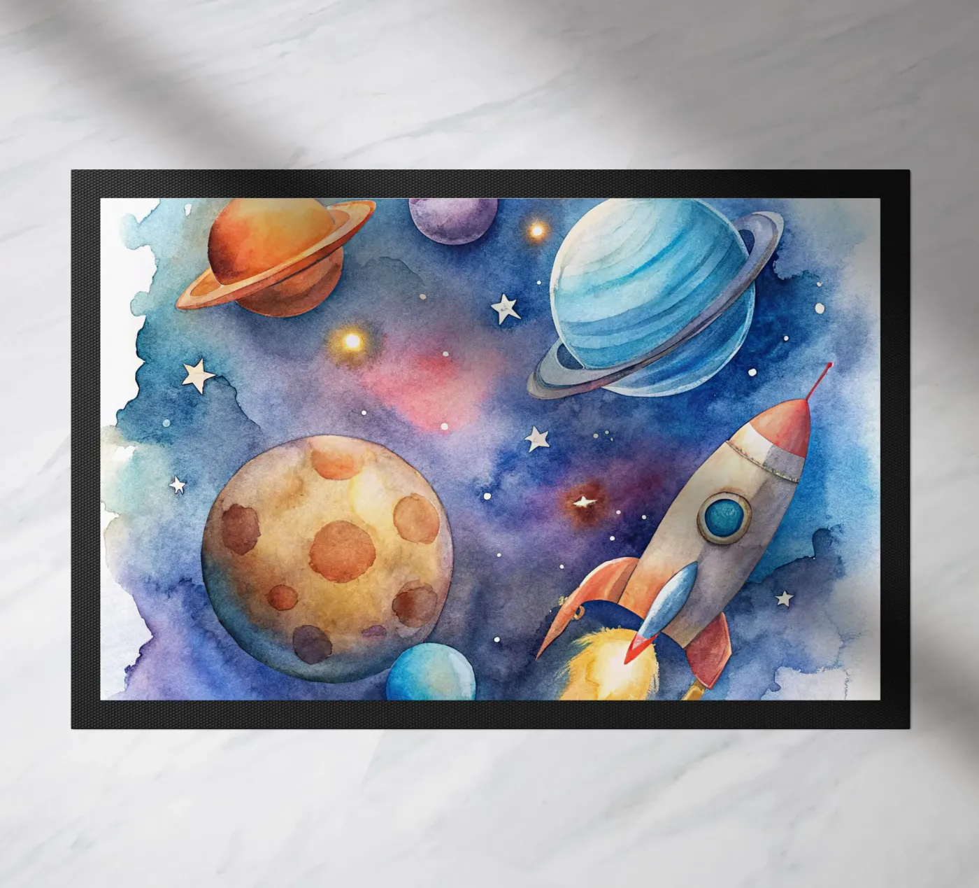 The space doormat by 🎁 NOBELART