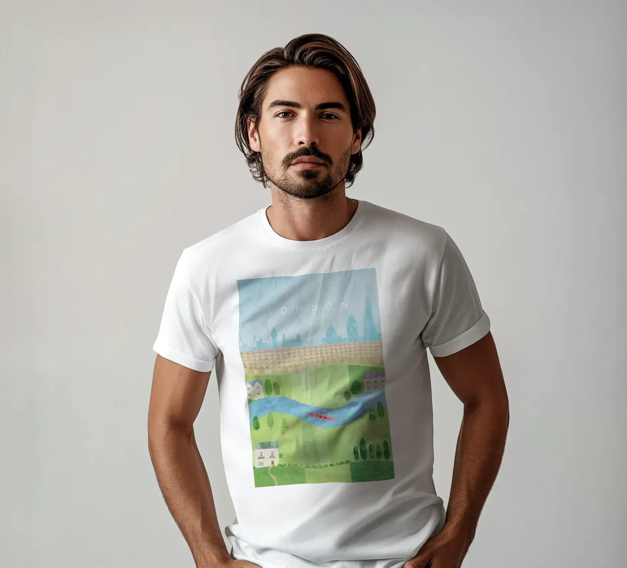 London II t-shirt da Henry Rivers
