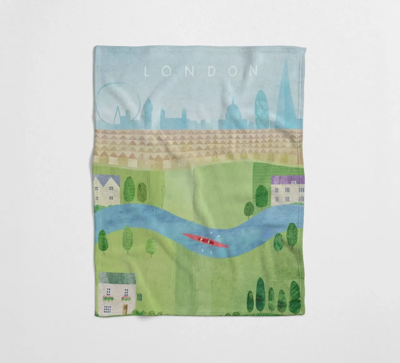 London II coperta in pile da Henry Rivers