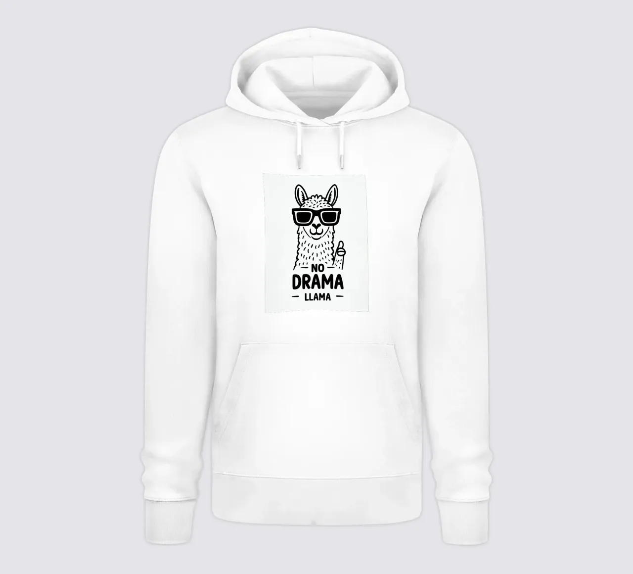 Nessun dramma LLama felpa con cappuccio da 🥝 KIWI STORE