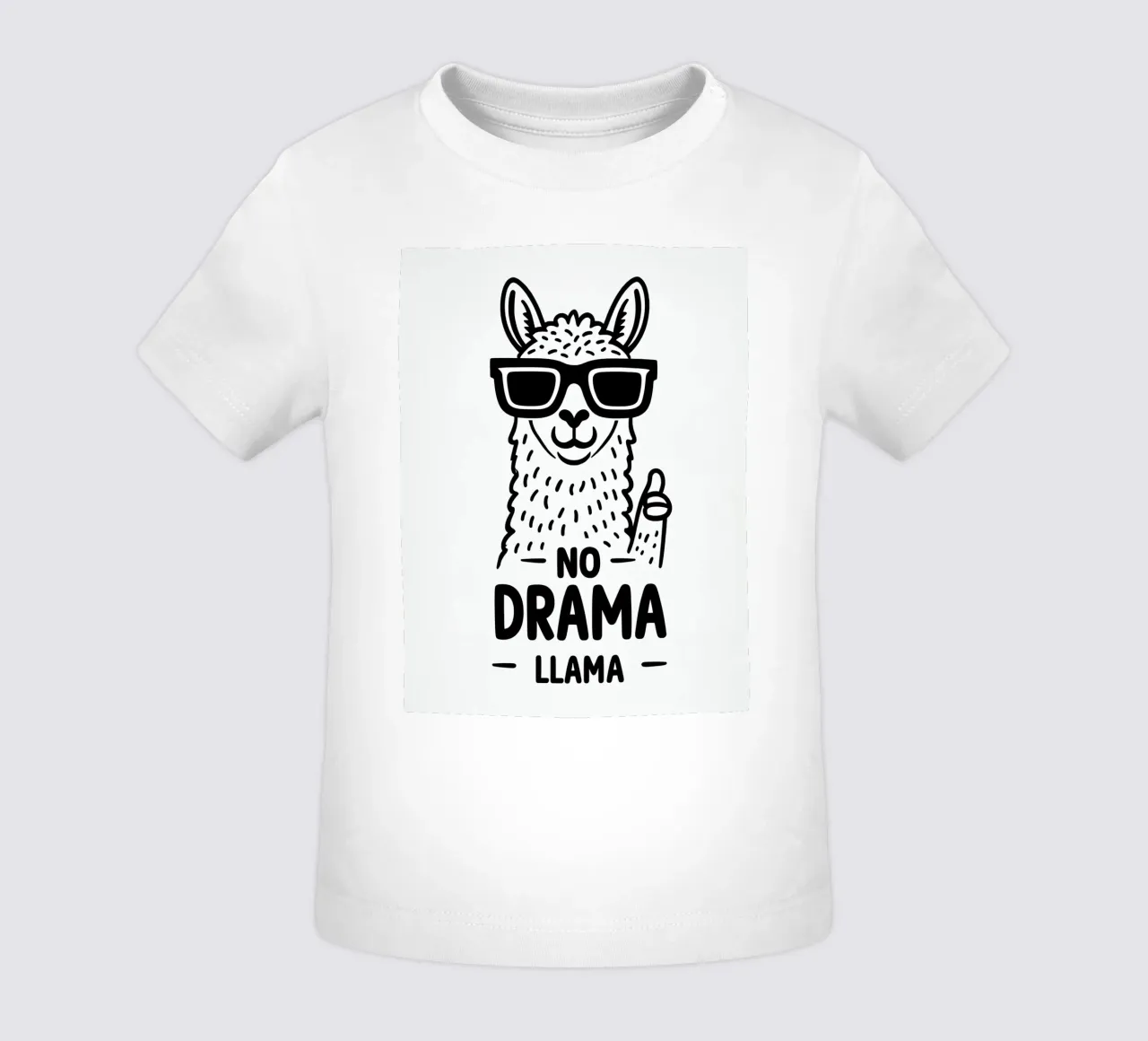 Nessun dramma LLama maglietta neonato da 🥝 KIWI STORE