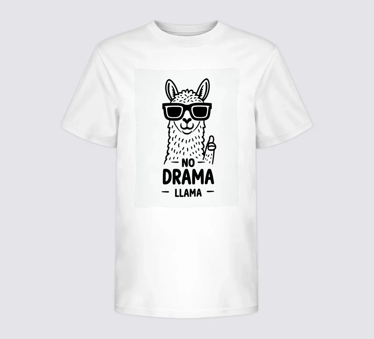 Pas de drame LLama t-shirt enfant de 🥝 KIWI STORE
