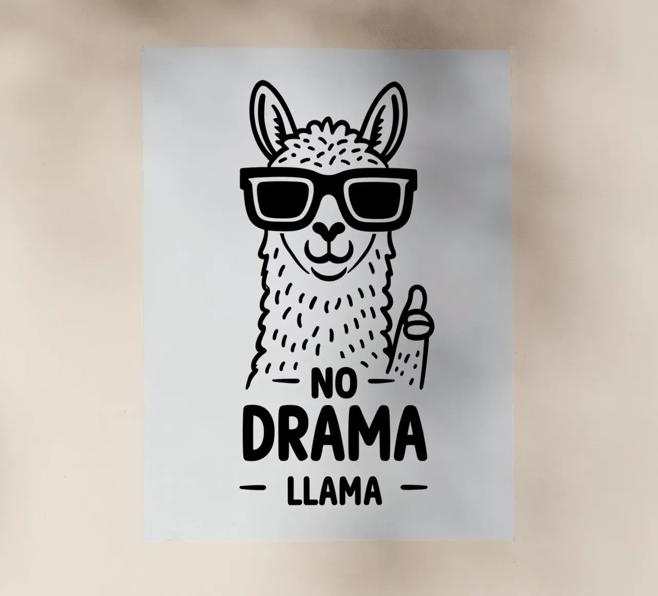 Nessun dramma LLama pellicola backlit da 🥝 KIWI STORE