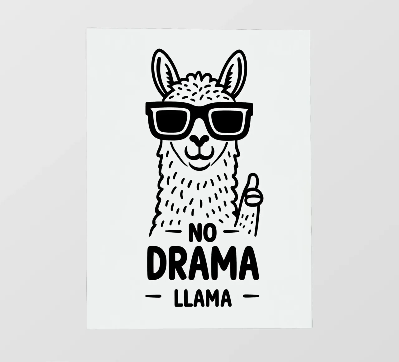 Nessun dramma LLama pellicola backlit da 🥝 KIWI STORE