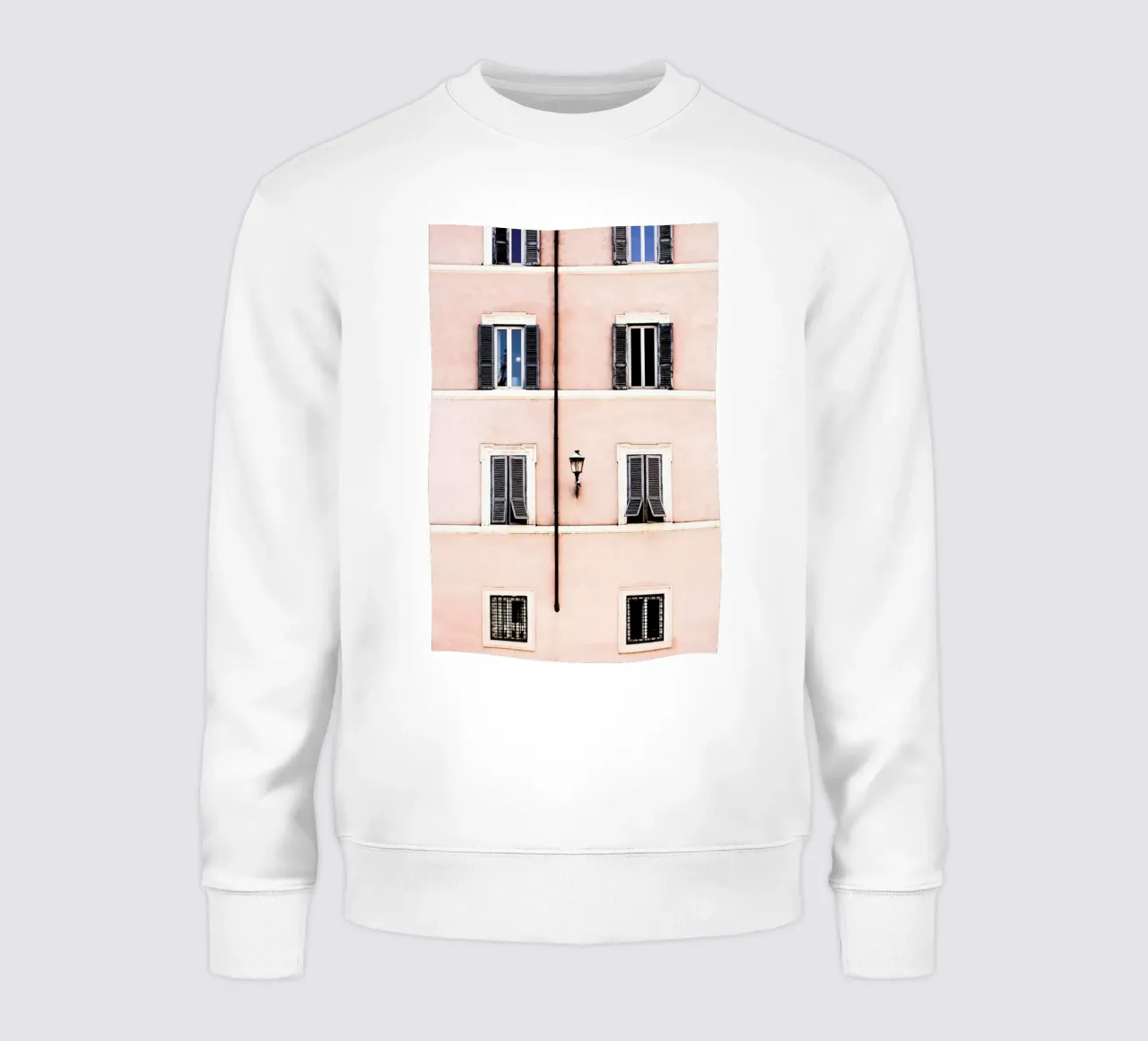 Pastel Facade felpa da METROPOLIS