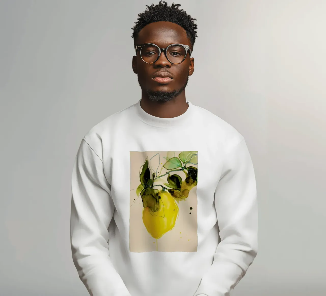 Lemonstudy 03 Sweatshirt von Leigh Viner