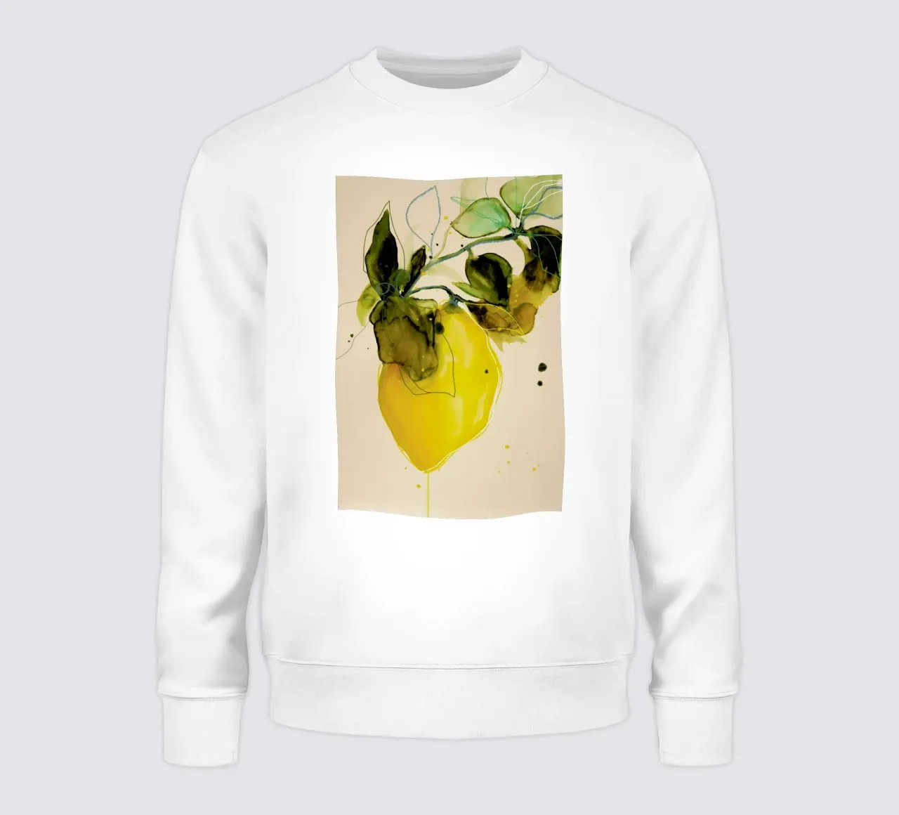 Lemonstudy 03 Sweatshirt von Leigh Viner