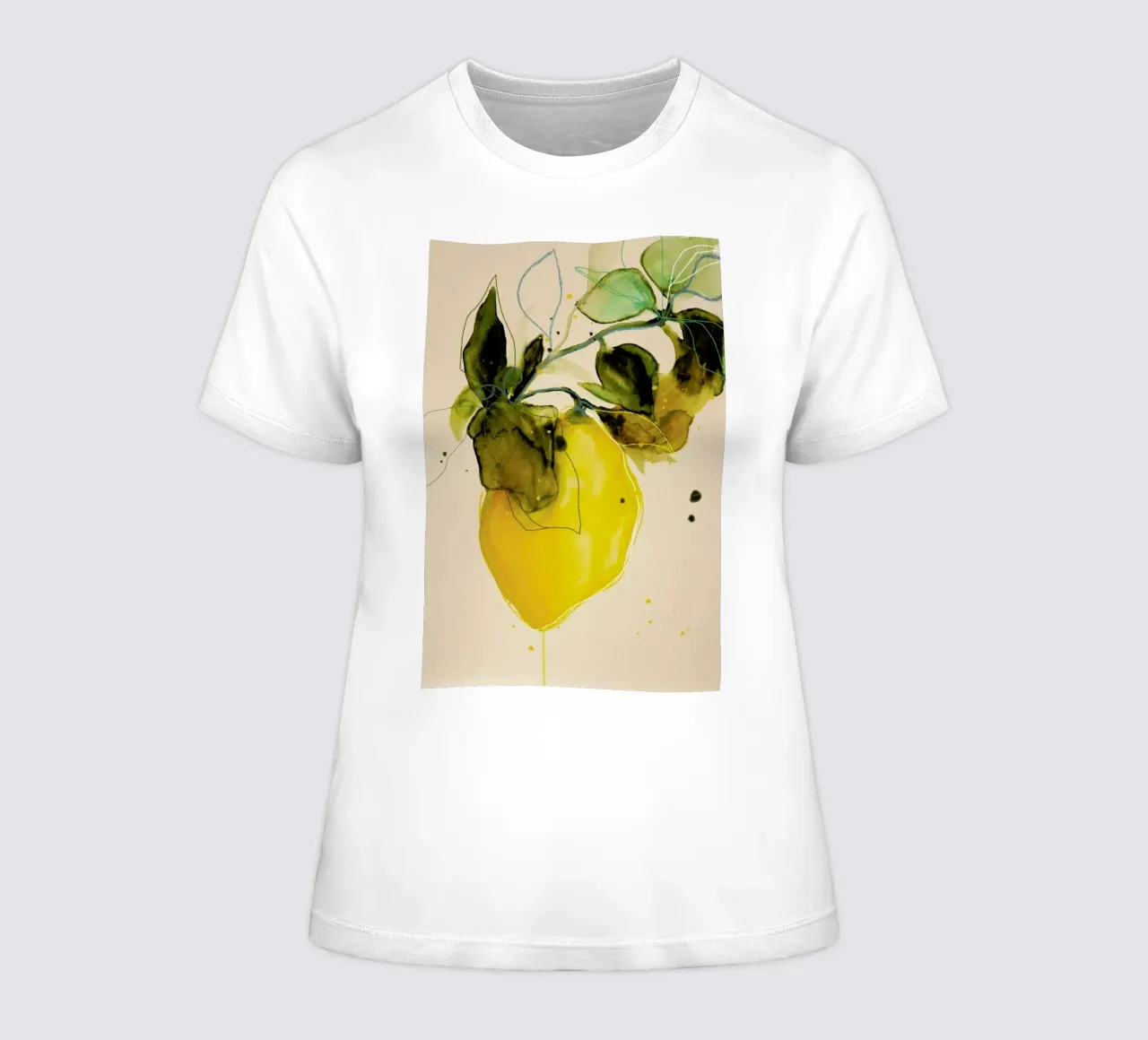 Lemonstudy 03 t-shirt da donna da Leigh Viner
