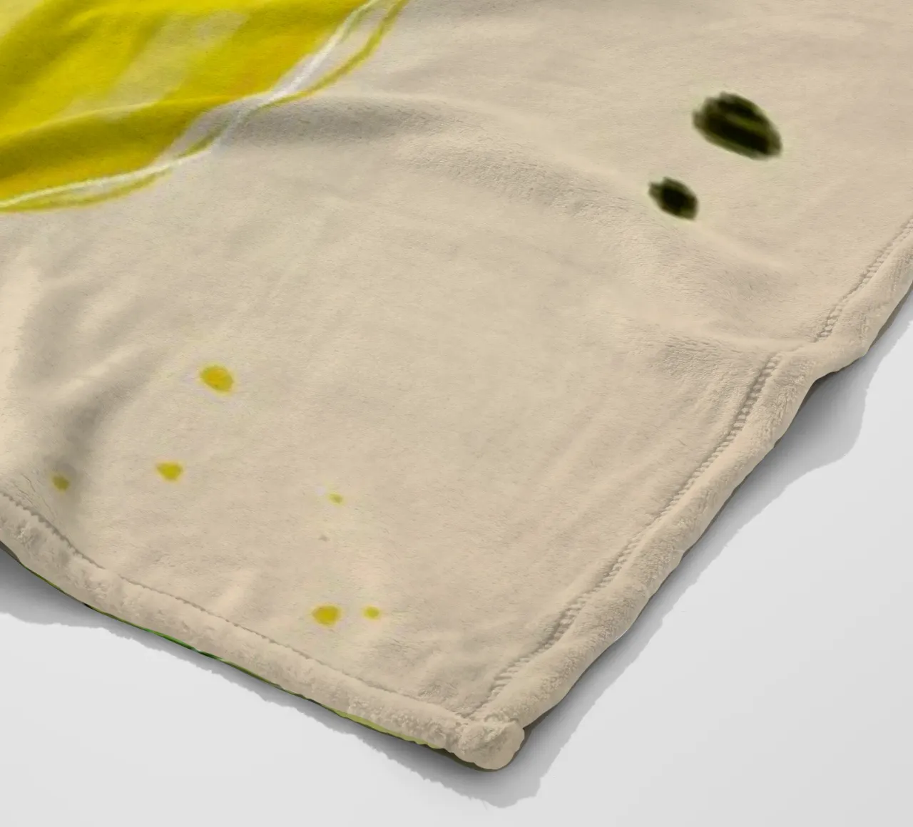 Lemonstudy 03 fleecedeken van Leigh Viner