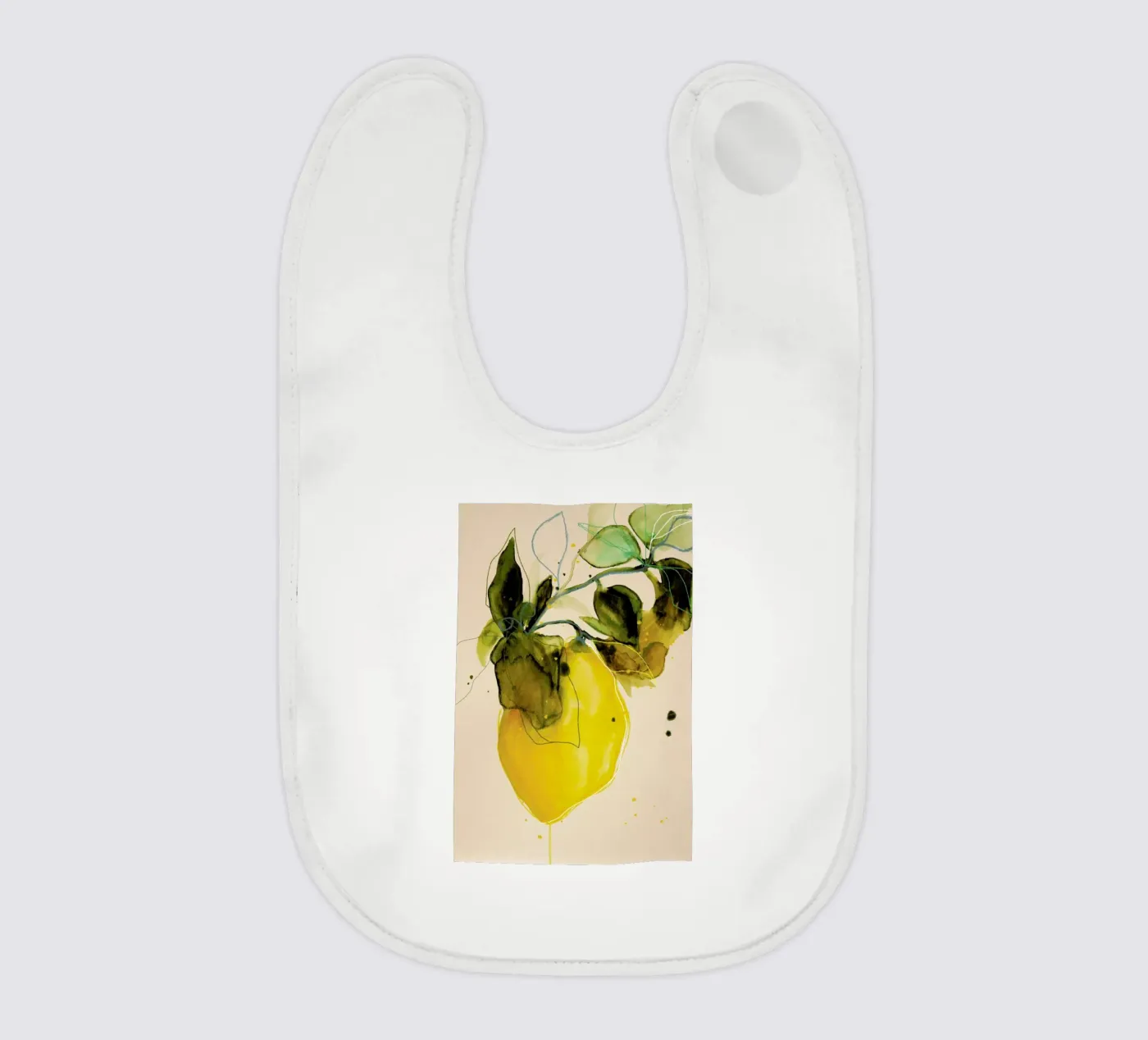 Lemonstudy 03 baby slabbetje van Leigh Viner
