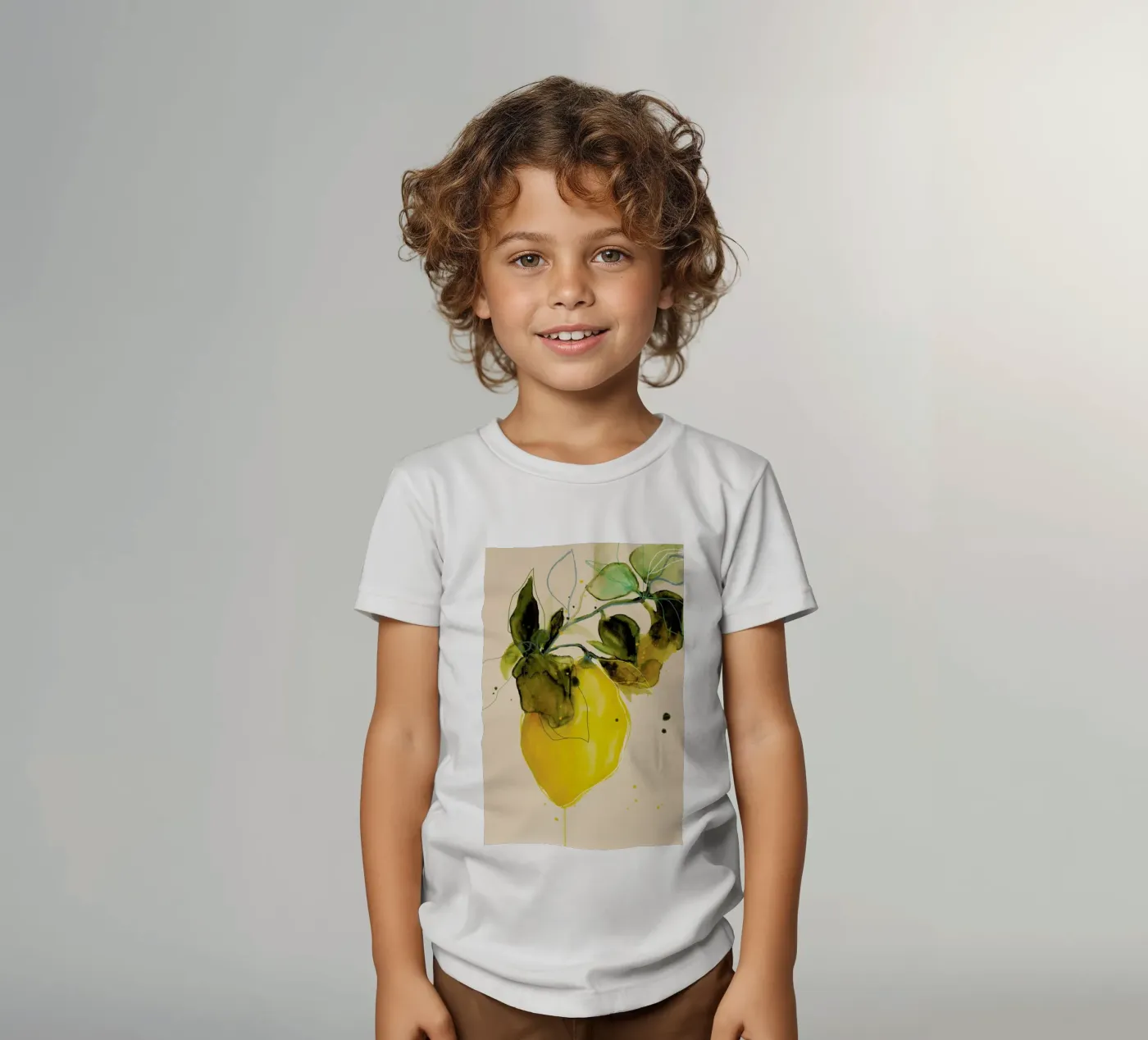Lemonstudy 03 kinder t-shirt van Leigh Viner