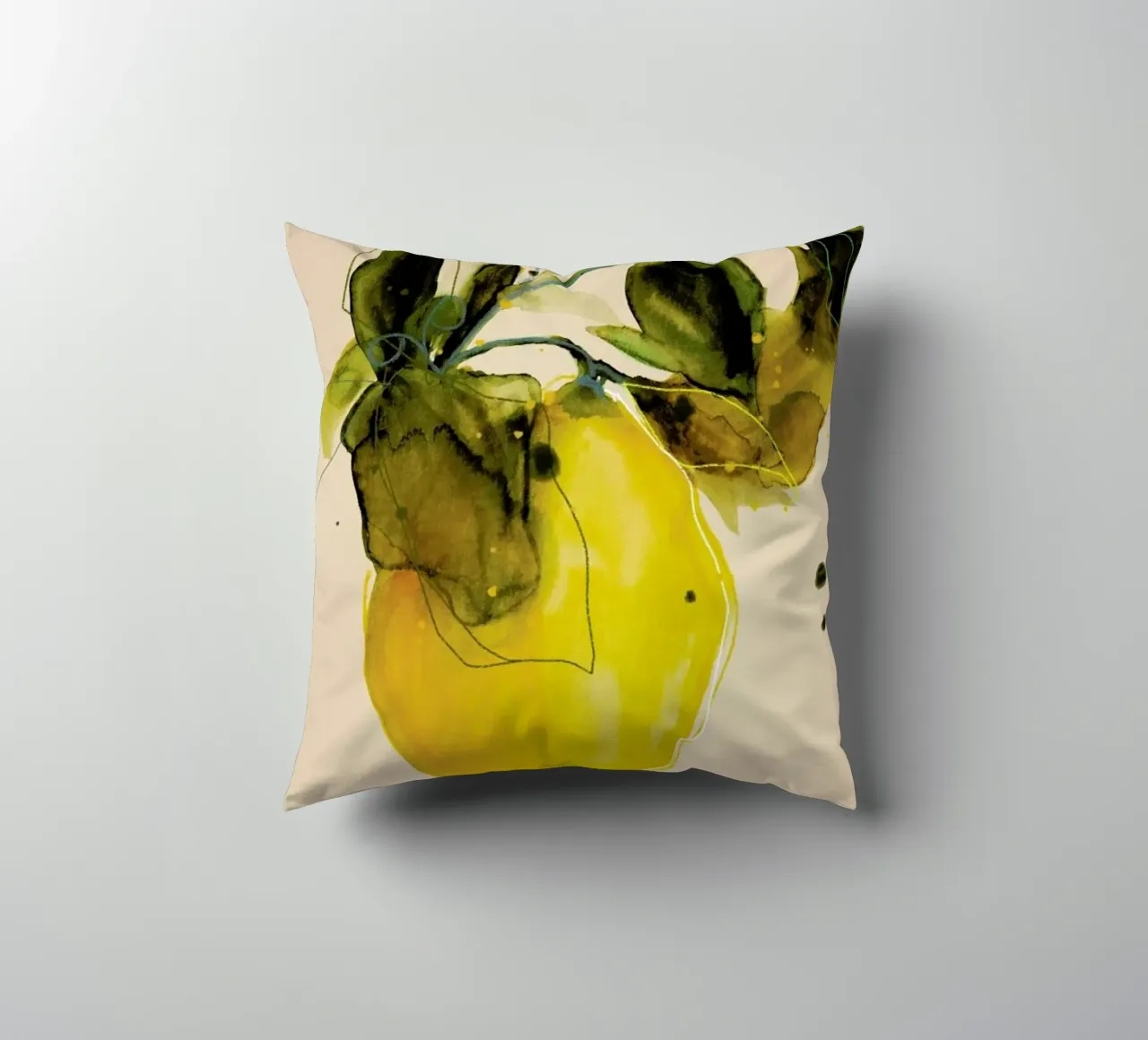 Lemonstudy 03 cojín de Leigh Viner