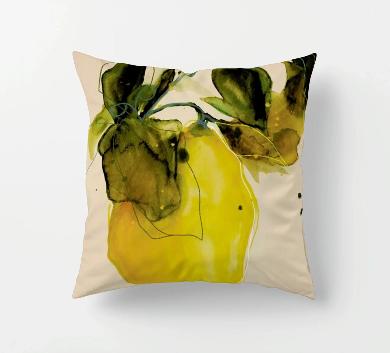 Lemonstudy 03 cuscino da Leigh Viner