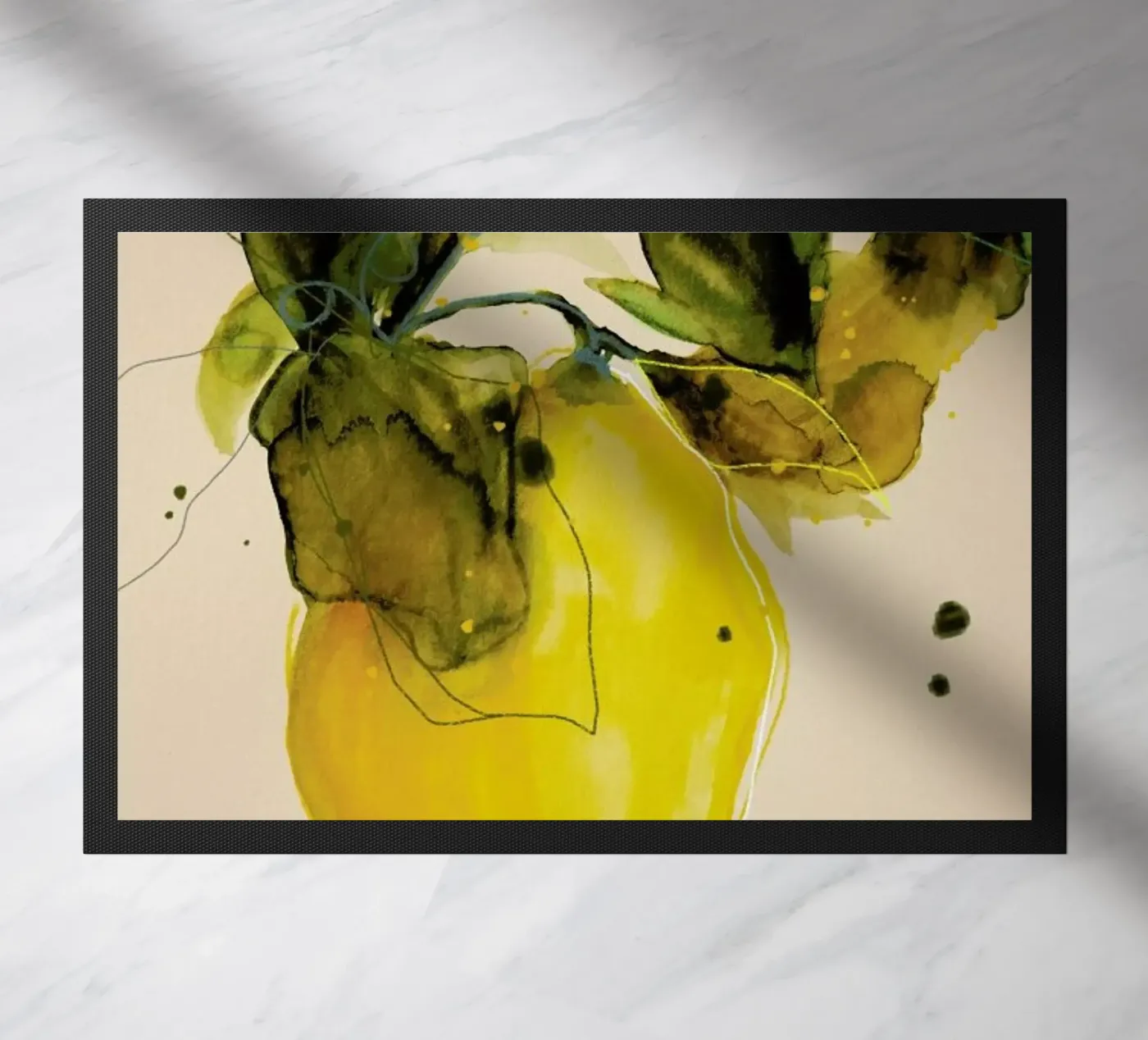 Lemonstudy 03 deurmat van Leigh Viner