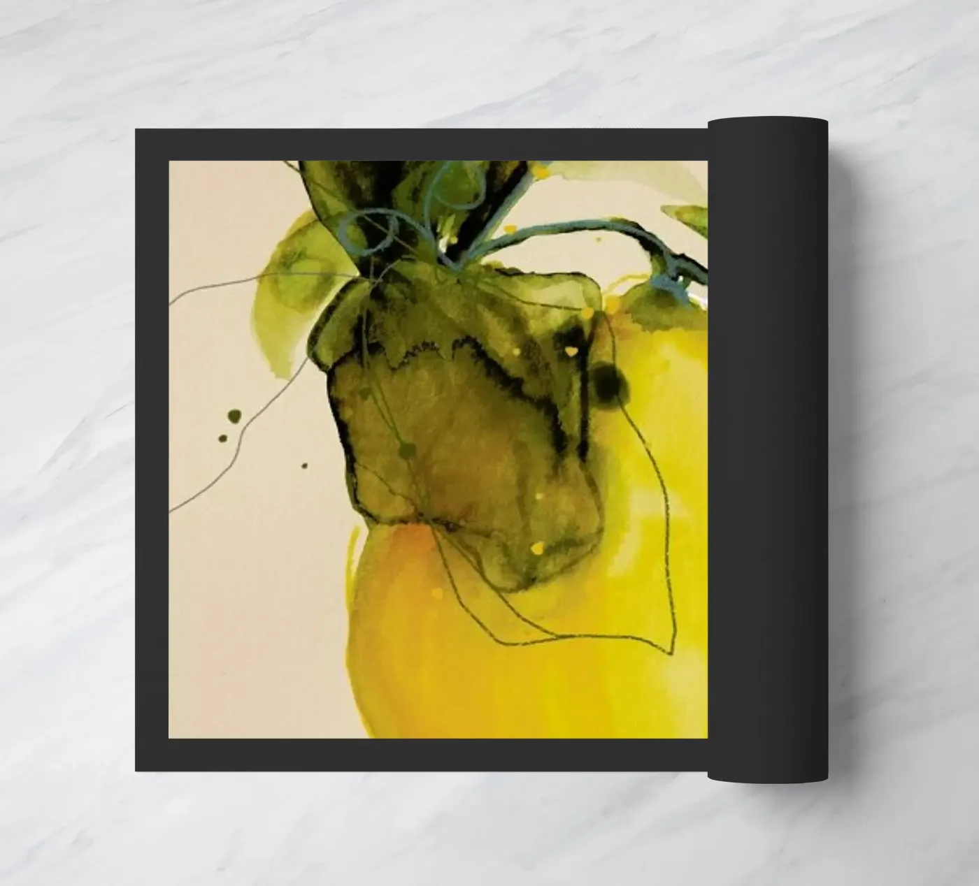 Lemonstudy 03 deurmat van Leigh Viner