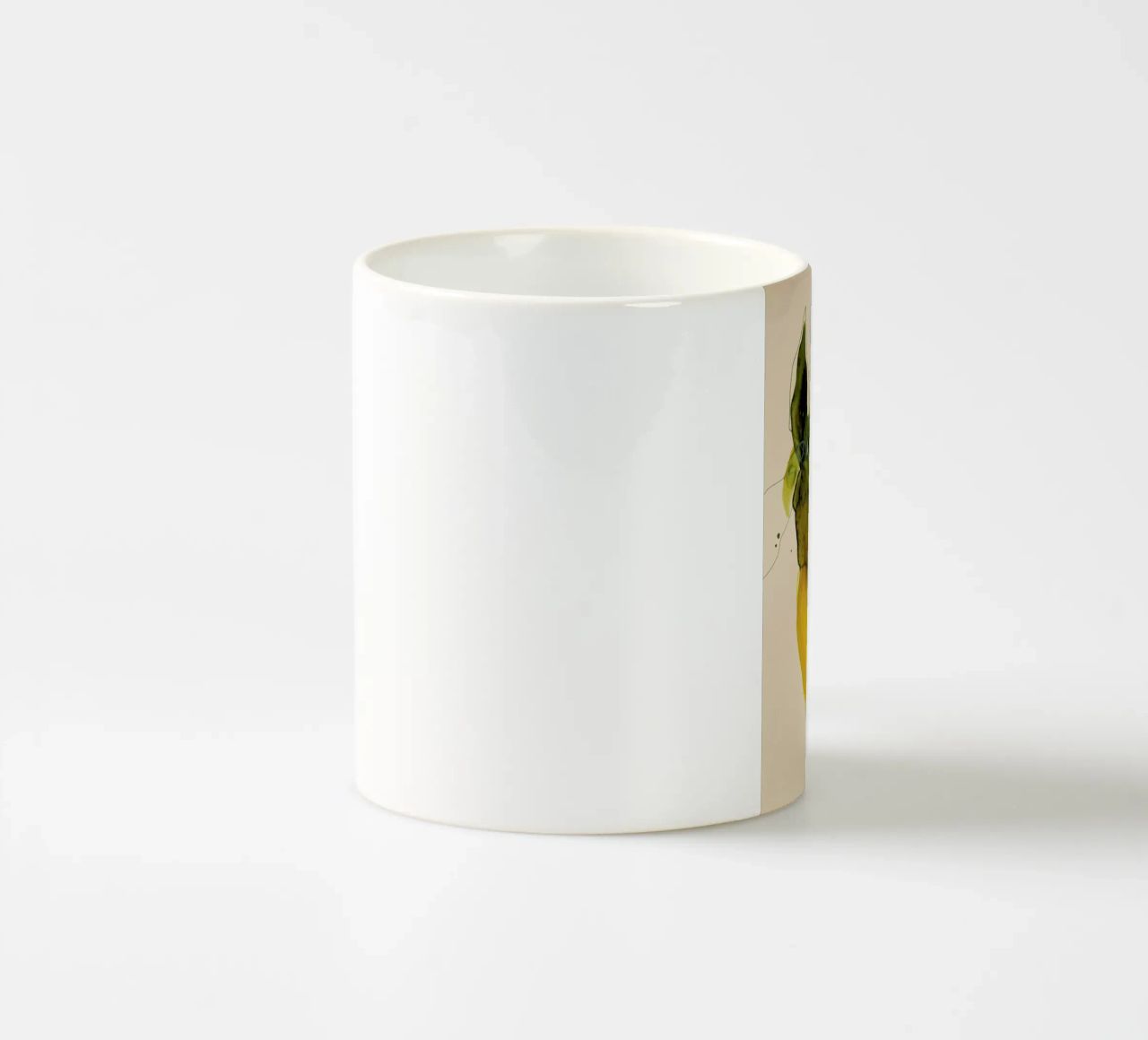 Lemonstudy 03 tazza in ceramica da Leigh Viner