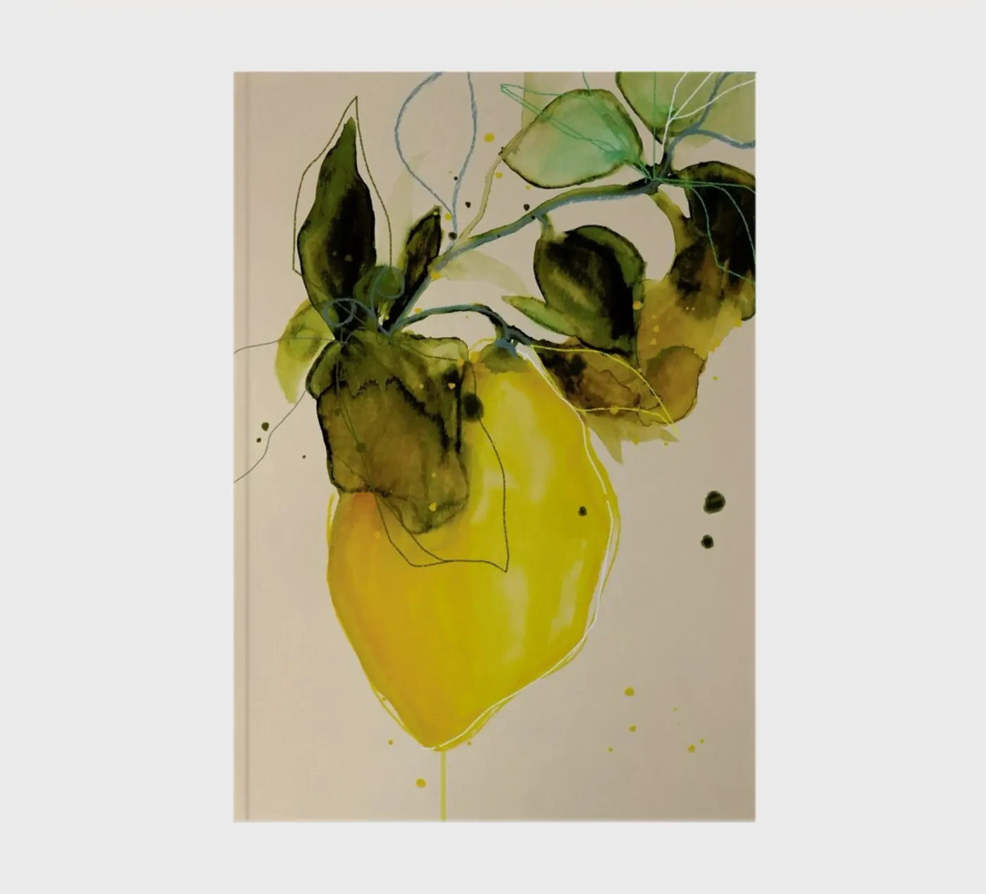 Lemonstudy 03 notebook by Leigh Viner