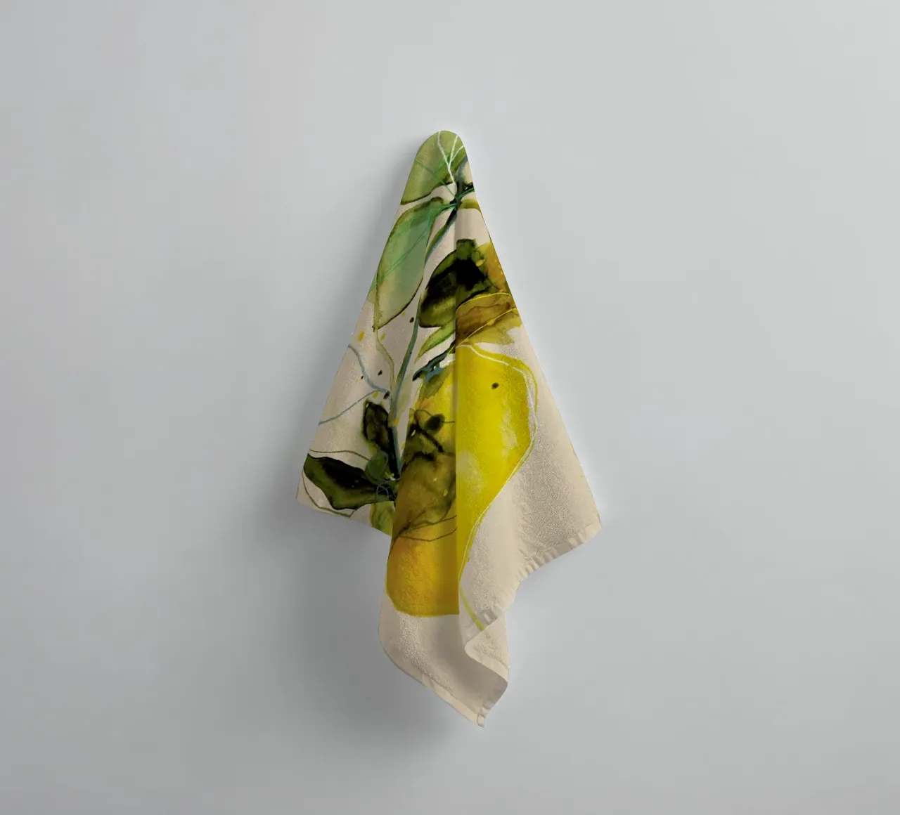 Lemonstudy 03 asciugamano da bagno da Leigh Viner