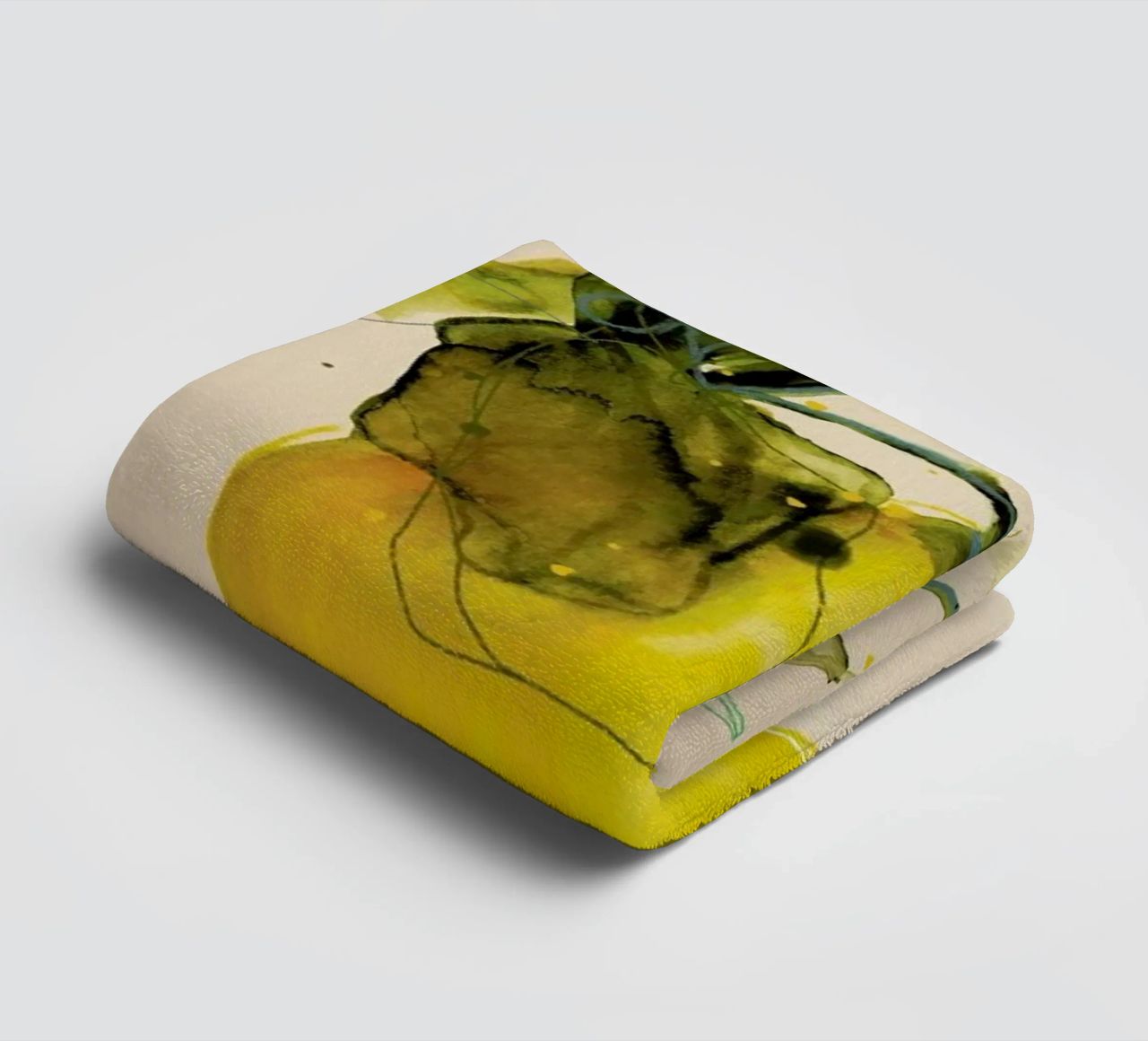 Lemonstudy 03 asciugamano da bagno da Leigh Viner