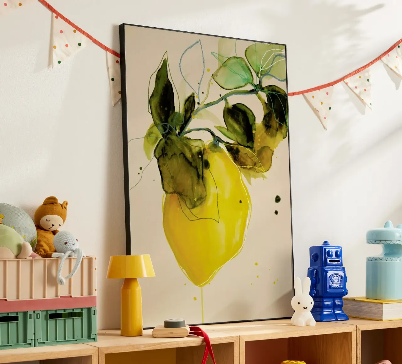 Lemonstudy 03 alluminio dibond da Leigh Viner