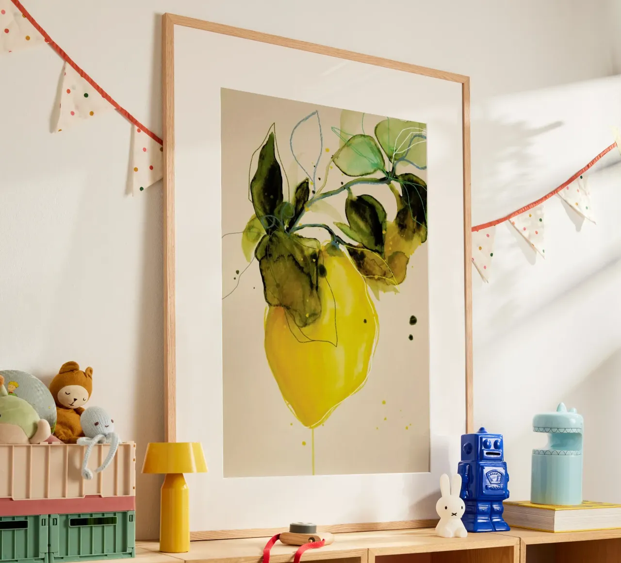 Lemonstudy 03 poster by Leigh Viner