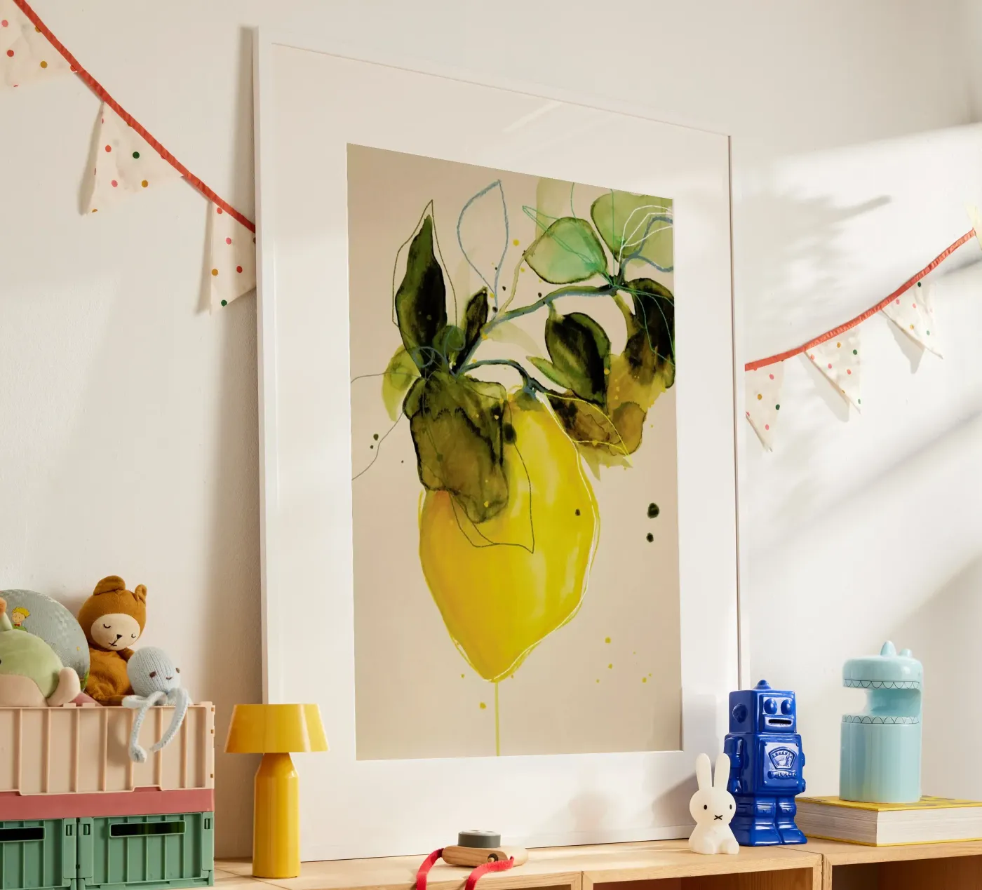 Lemonstudy 03 poster by Leigh Viner