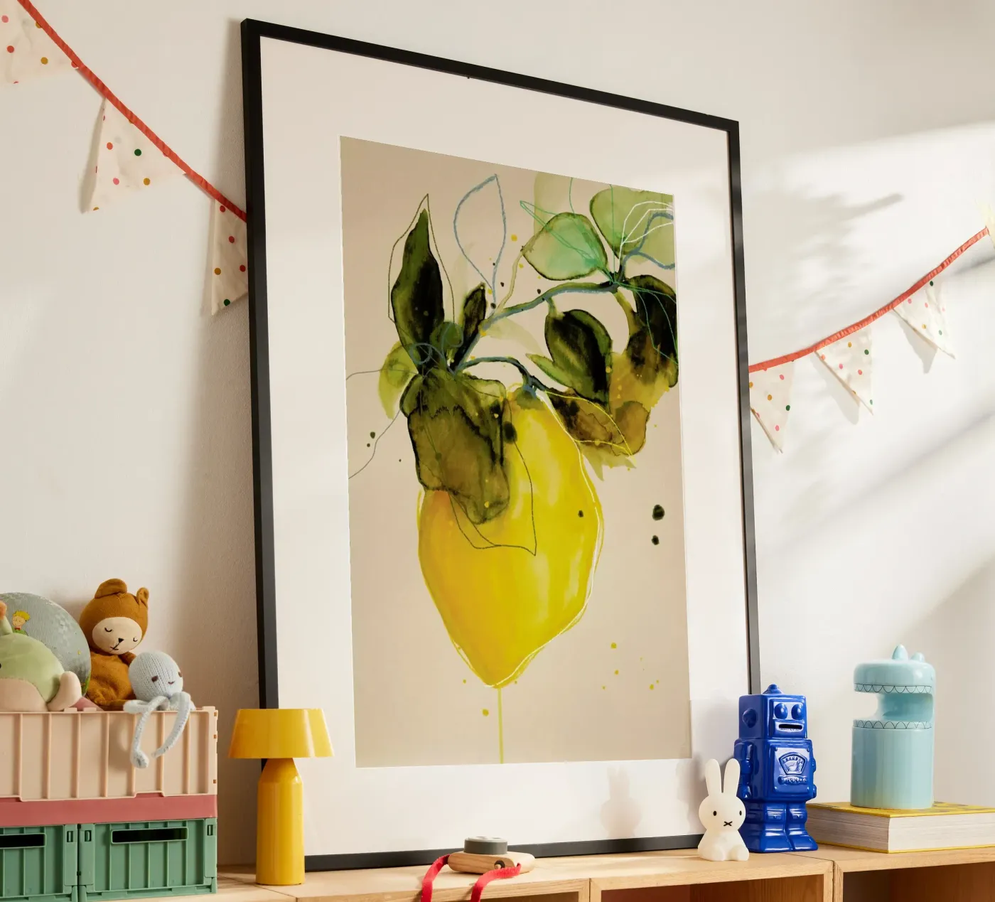 Lemonstudy 03 poster by Leigh Viner