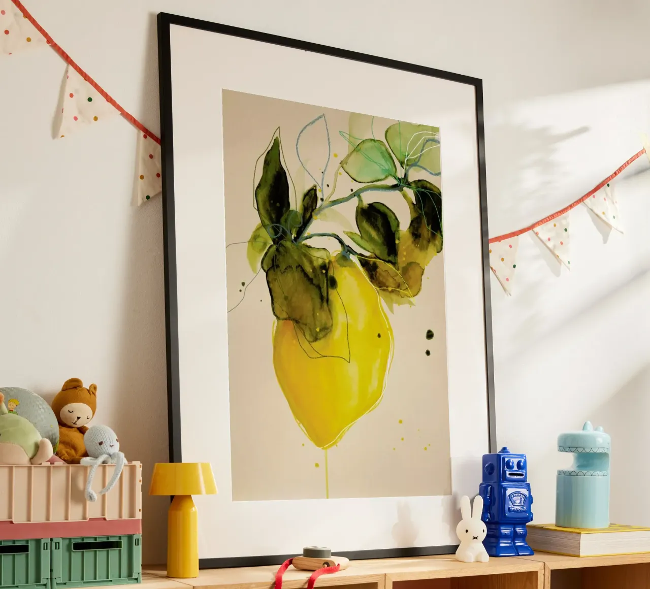 Lemonstudy 03 poster by Leigh Viner