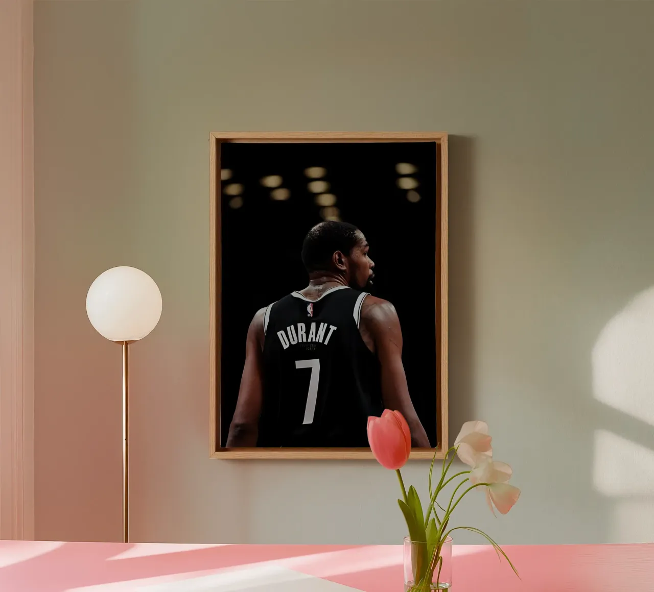 Kevin .D canvas by Low poly art