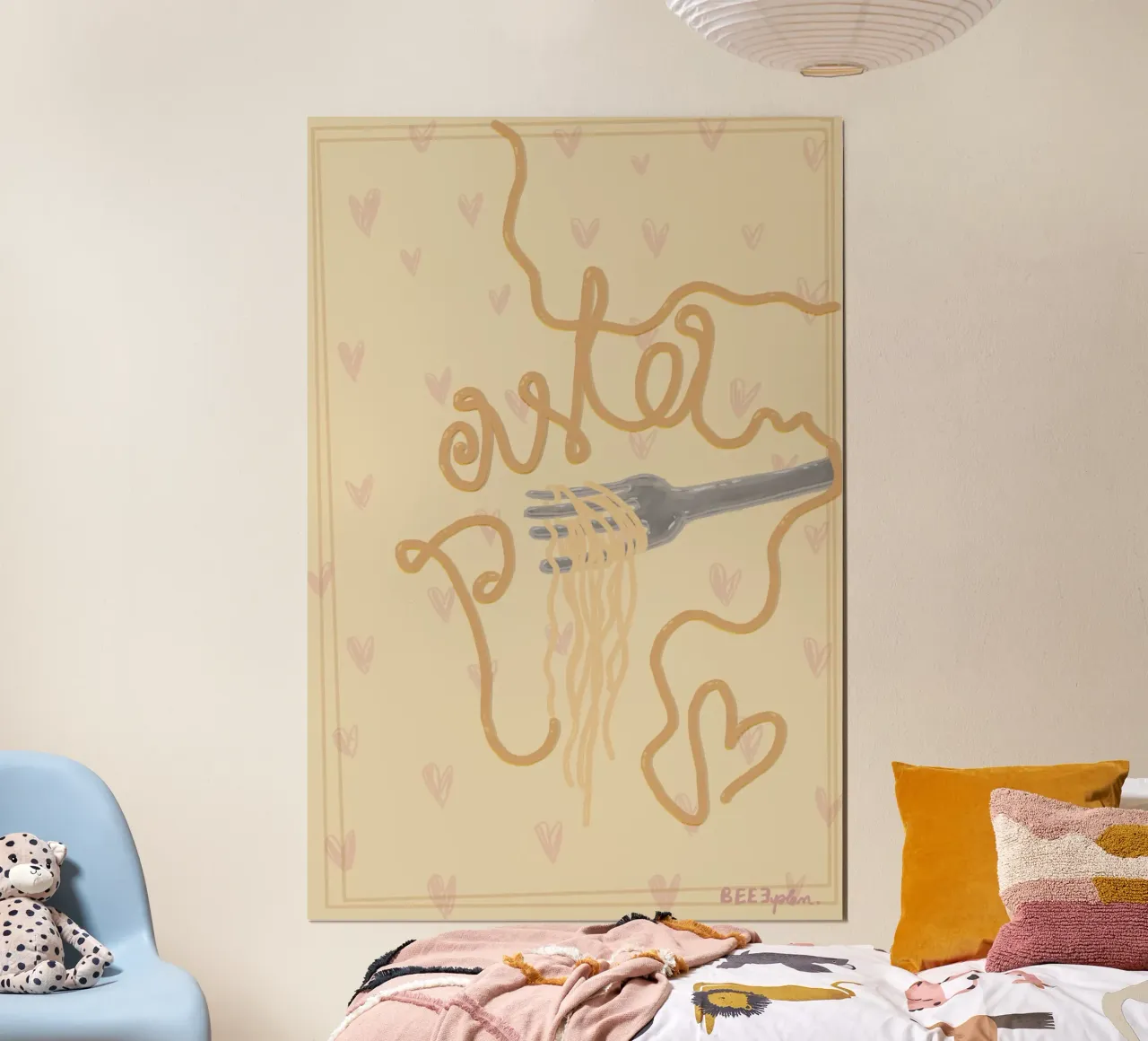 Pastaliebe poster da Beeeplan