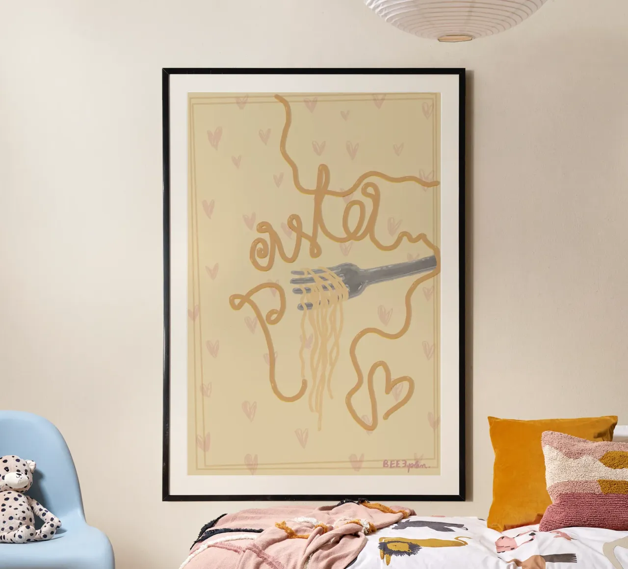 Pastaliebe poster da Beeeplan