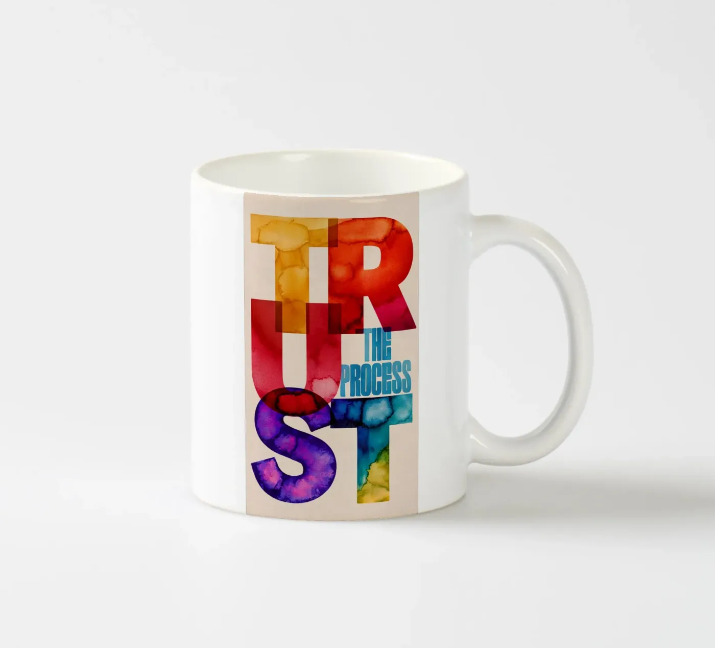 TRUST ceramic mug by 20 Farben
