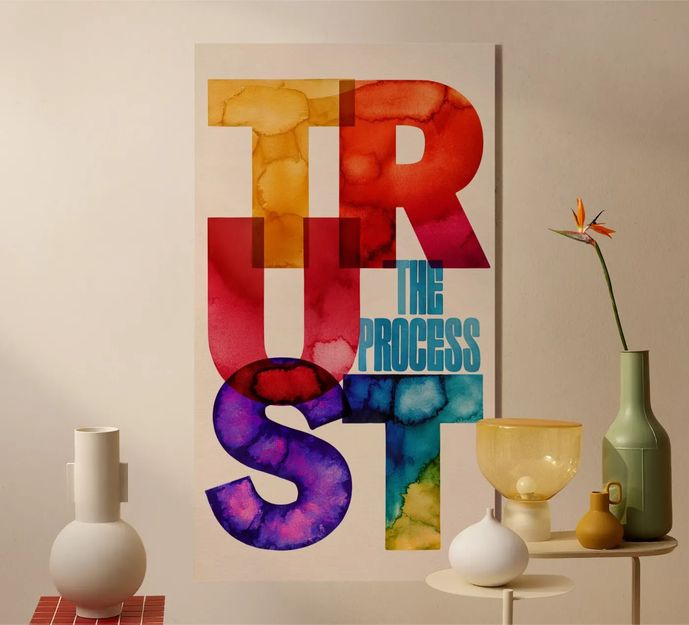 TRUST acrylic glass by 20 Farben