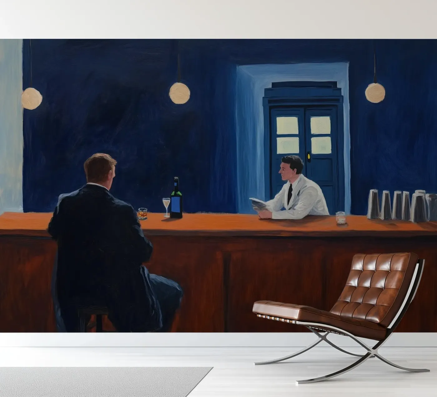 Empty Bar fotobehang van Art Center