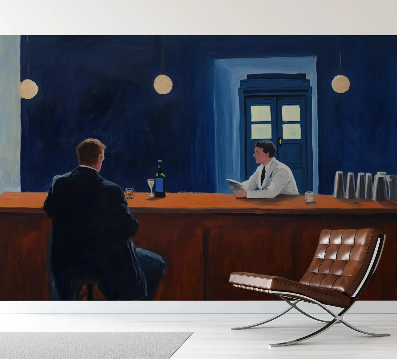 Empty Bar fotobehang van Art Center