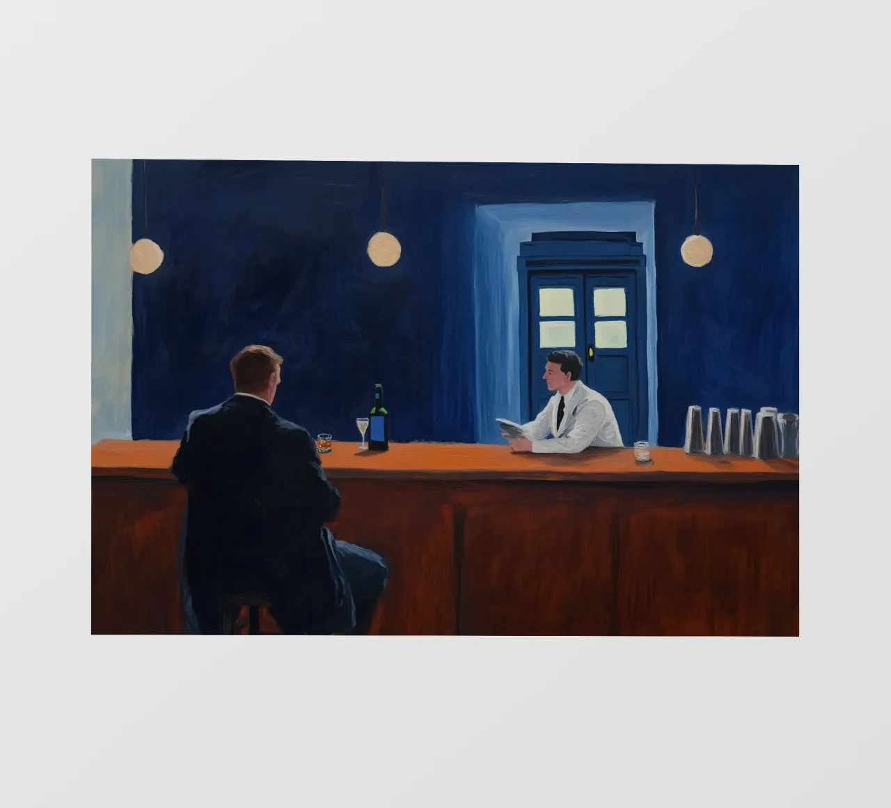 Empty Bar fotobehang van Art Center