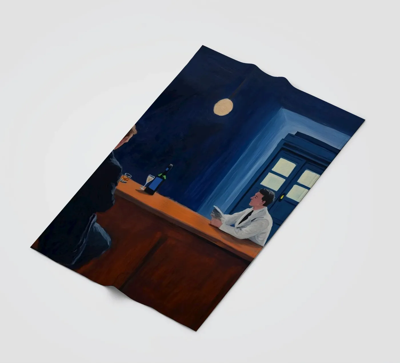 Empty Bar Fleecedecke von Art Center