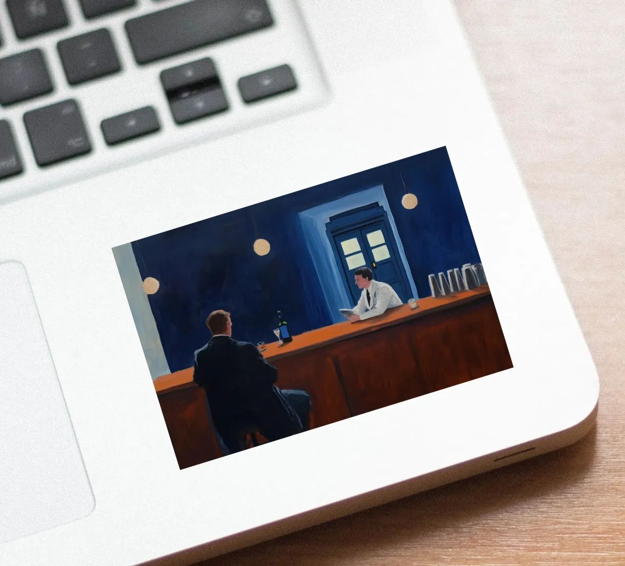 Empty Bar sticker van Art Center