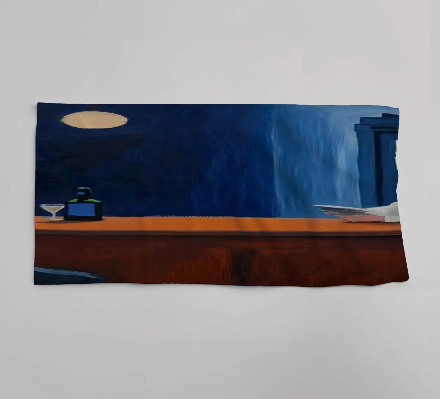 Empty Bar towel by Art Center